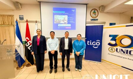 TIGO y UNICIT en la conferencia: «Prácticas Amigables con el Medioambiente y Sostenibilidad».